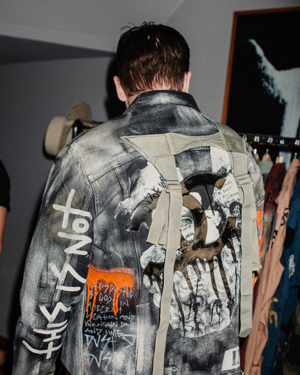 The Classics: Broken God Tactical Denim Jacket