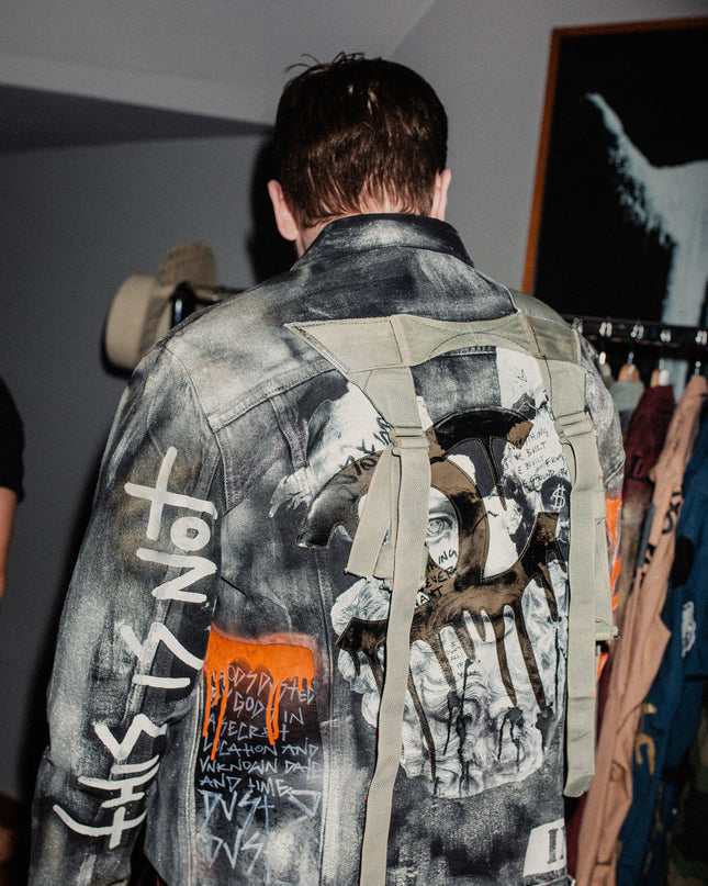 The Classics: Broken God Tactical Denim Jacket