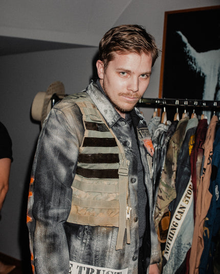 The Classics: Broken God Tactical Denim Jacket