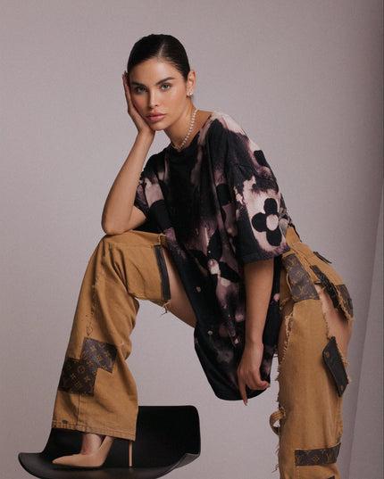 Ninoska Vasquez A in Custom Workwear Pants