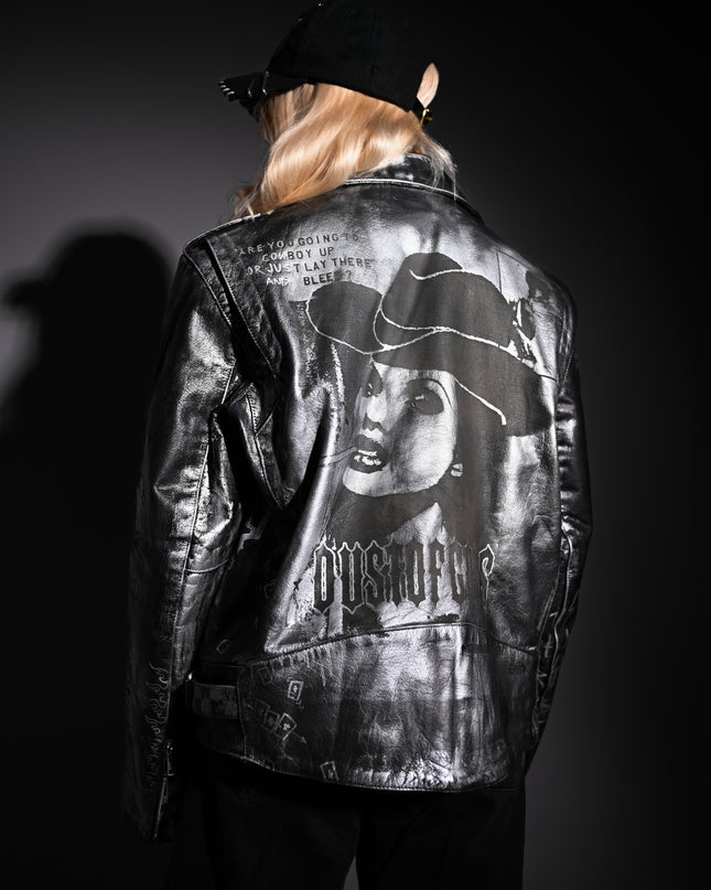Le Blacktop Pistolero Leather Jacket