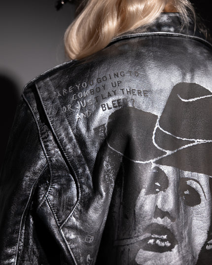 Le Blacktop Pistolero Leather Jacket