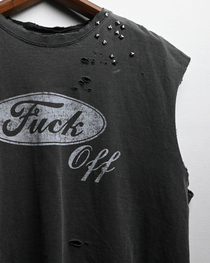 Fuck Off Sleeveless T-Shirt