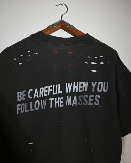 Born To Be Free Double Layered Long Sleeve Tee