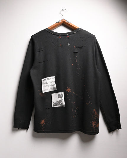 Crucified Mickey Long-Sleeve Shirt