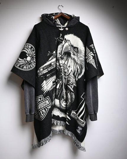 Elevated Harley Poncho Hoodie
