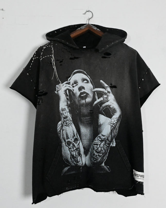Beautiful People Sleeveless Hoodie