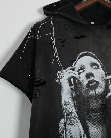 Beautiful People Sleeveless Hoodie