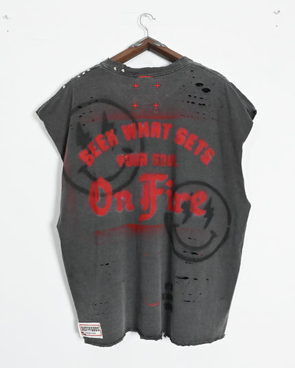 Dust Murder Art Sleeveless T-Shirt