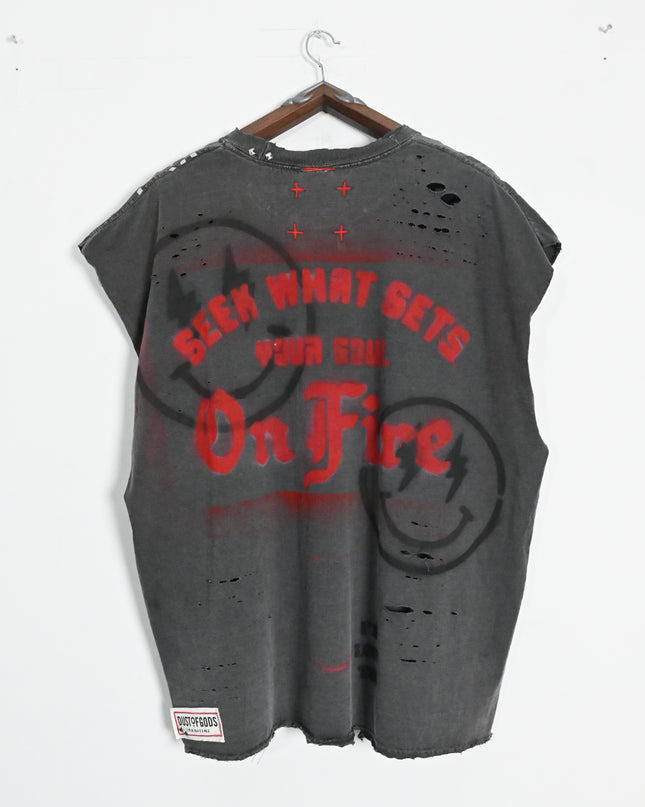 Dust Murder Art Sleeveless T-Shirt