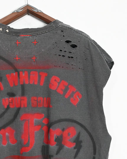 Dust Murder Art Sleeveless T-Shirt