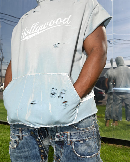 Hollywood Sleeveless Hoodie