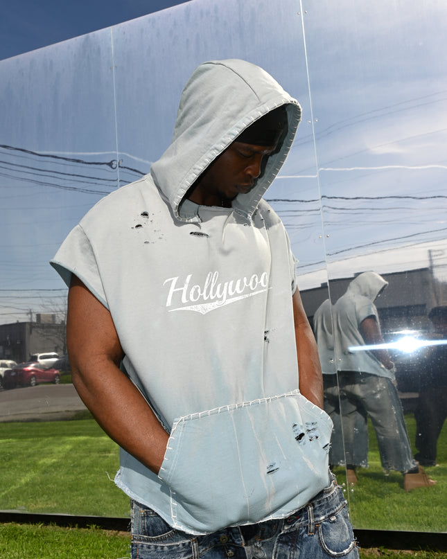 Hollywood Sleeveless Hoodie