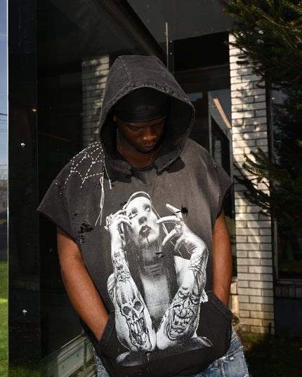 Beautiful People Sleeveless Hoodie