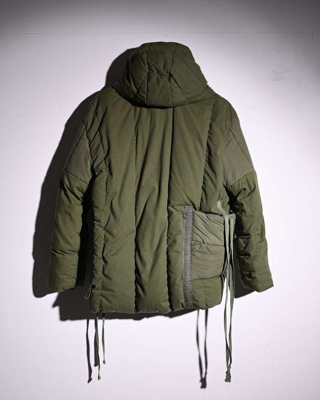 Reconstructed Military Puffer Jacket