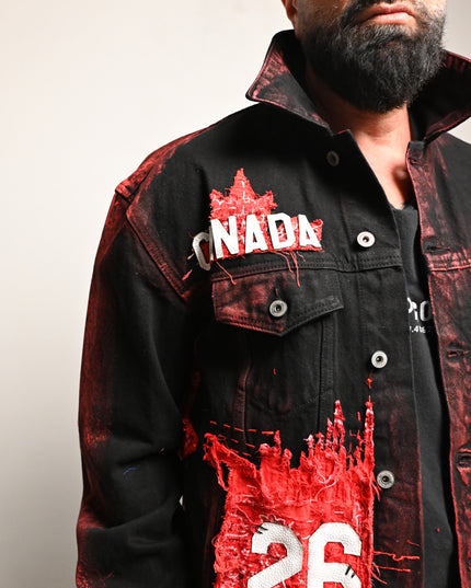 Dusted Team Canada Denim Jacket