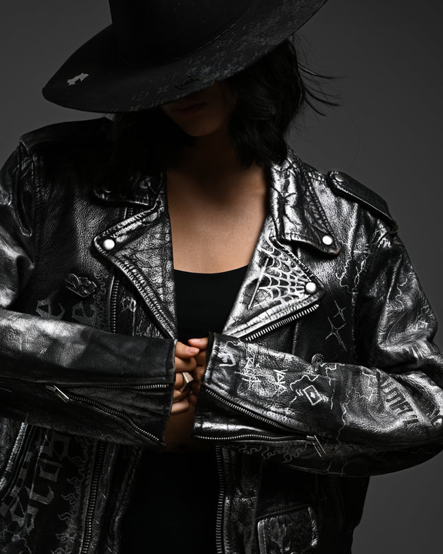 Le Fantôme du Désert Leather Jacket