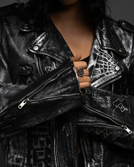 Le Fantôme du Désert Leather Jacket