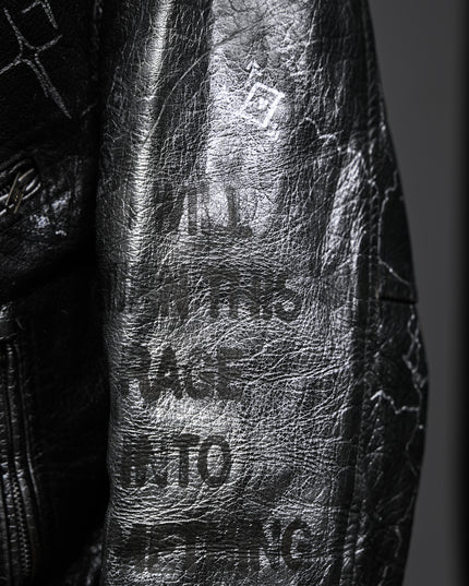 Le Fantôme du Désert Leather Jacket
