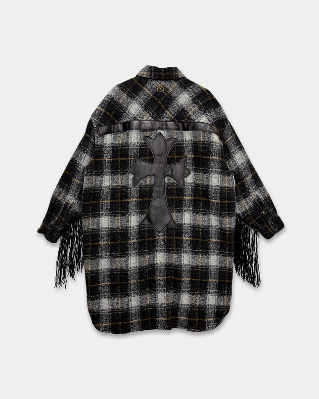 Not Chrome Hearts Checker Coat