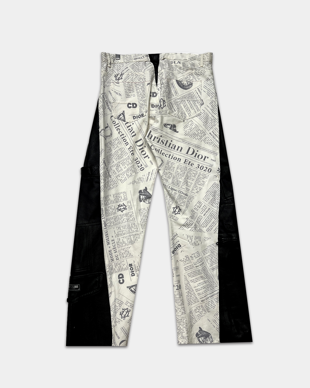 パンツ Christian dada embroidery wide slacks パンツ Christian dada embroidery wide slacks パンツ