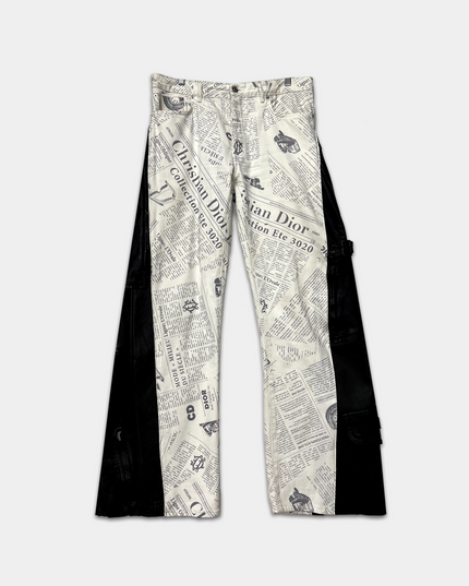 Elevated Dior Newspaper Pants