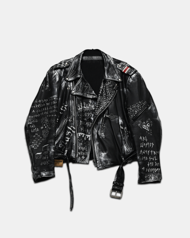 "Work Of Art" Leather Jacket