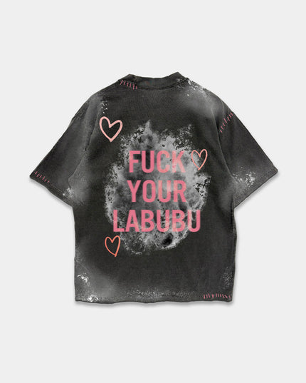 Pink GG Labubu T-Shirt