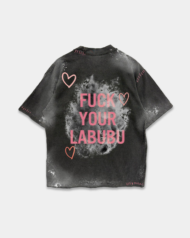 Pink GG Labubu T-Shirt