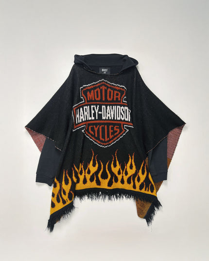 Elevated Harley Poncho Hoodie