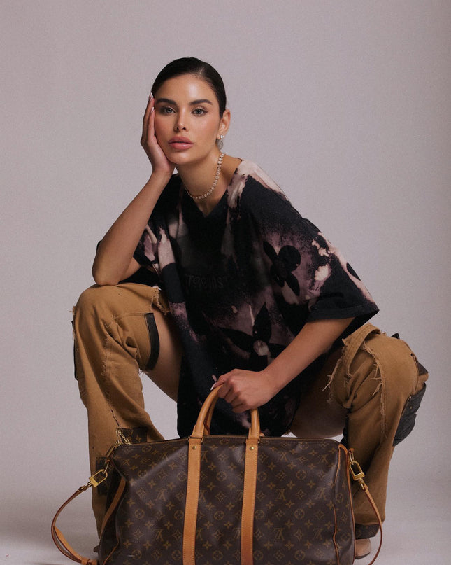 Ninoska Vasquez A in Custom Workwear Pants