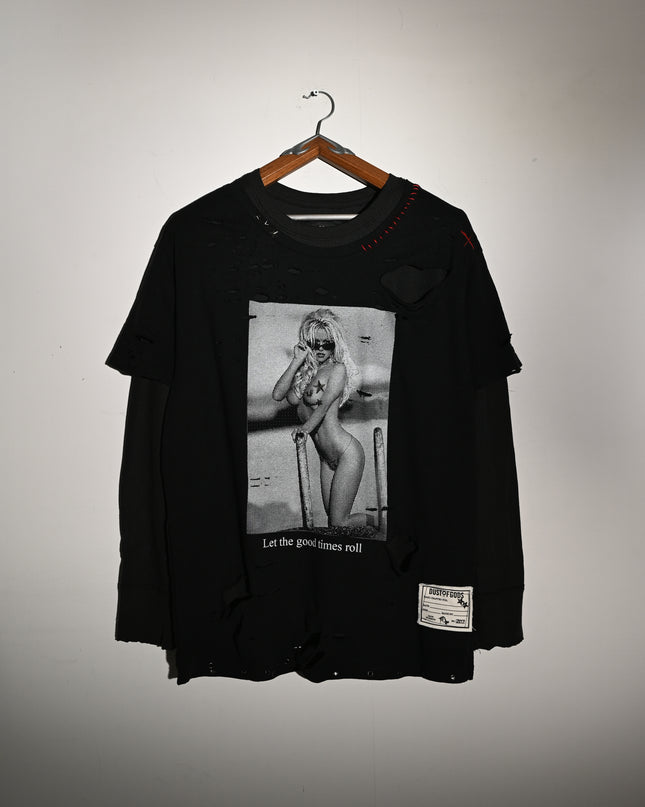 The Play Boy Double Layered Long Sleeve Tee