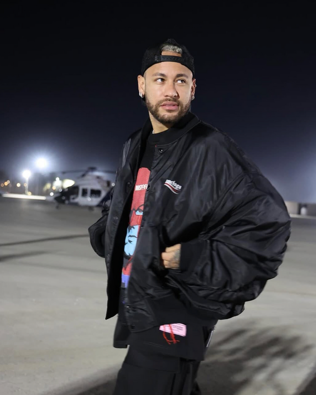 Neymar Jr in All Men Have Limits T-Shirt