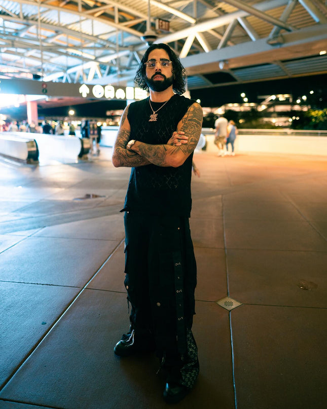 DJ Luian in Gucci Tiger Pants