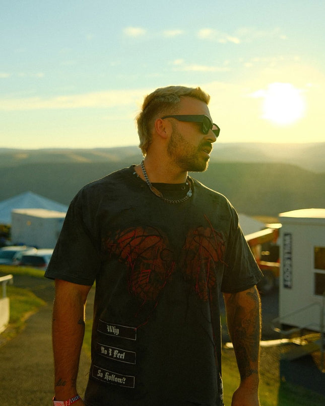 Kai Wachi in Custom “Morphosia” T-Shirt