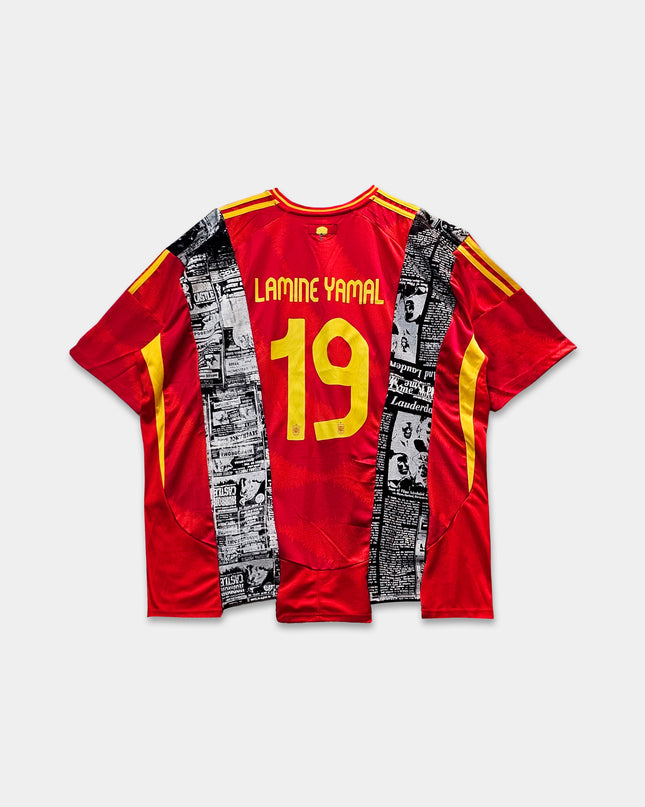 Deconstructed Lamine Yamal Jersey T-Shirt