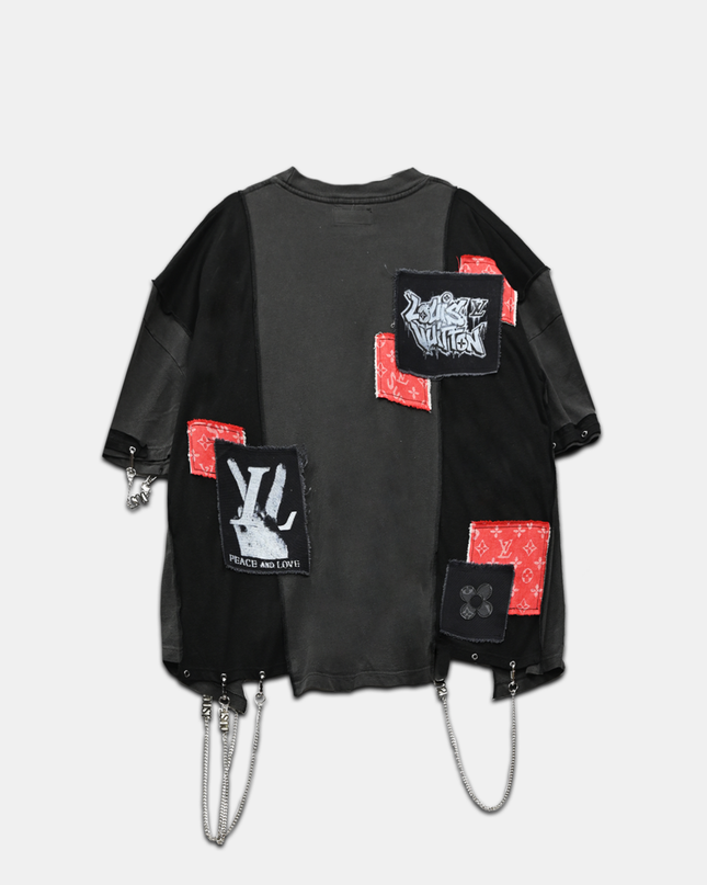 Deconstructed This Is Not LV T-Shirt