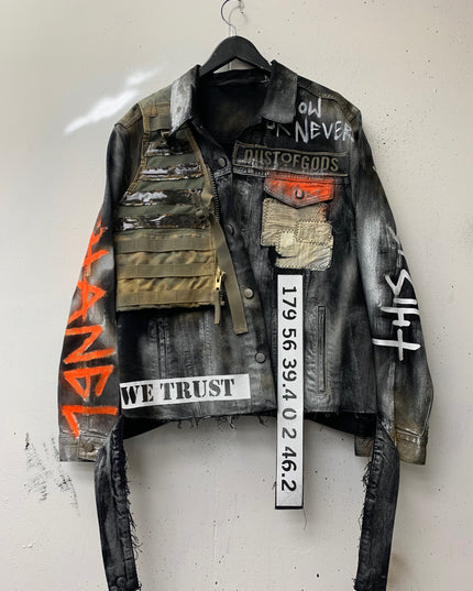 The Classics: Broken God Tactical Denim Jacket