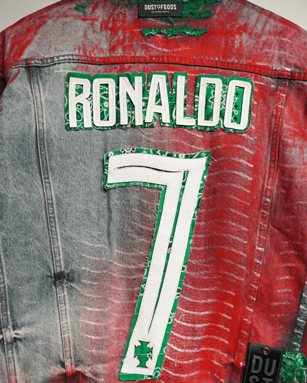 Dusted Ronaldo Portugal Denim Jacket