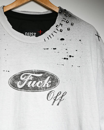 Fuck Off Layered Long Sleeve Shirt