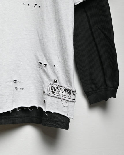 Fuck Off Layered Long Sleeve Shirt