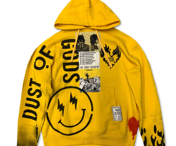 All Smiles Yellow Hoodie