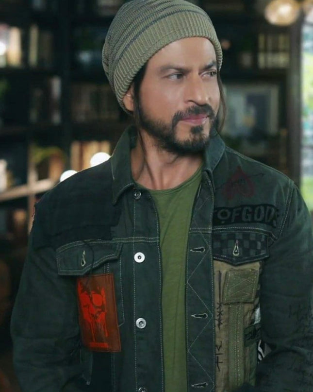 Shah Rukh Khan in Custom Denim Jacket