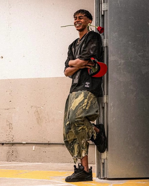 Lamine Yamal in Not LV Mesh Jersey⁠