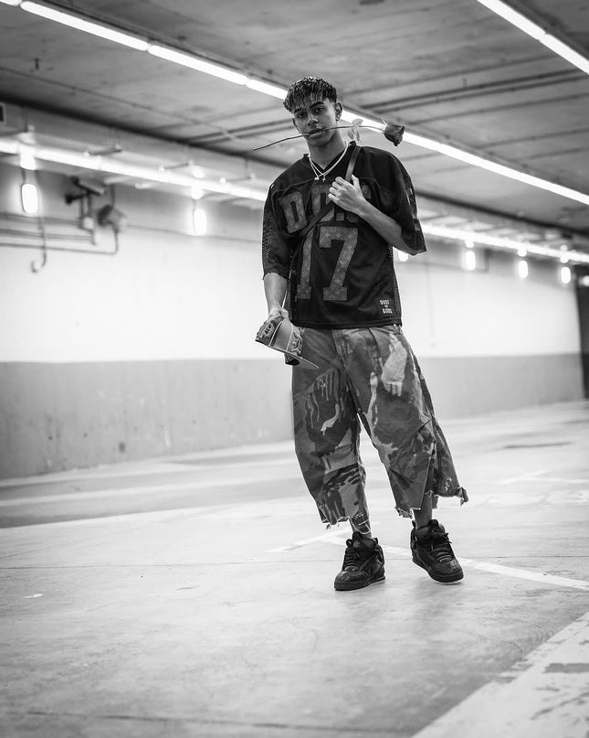 Lamine Yamal in Not LV Mesh Jersey⁠